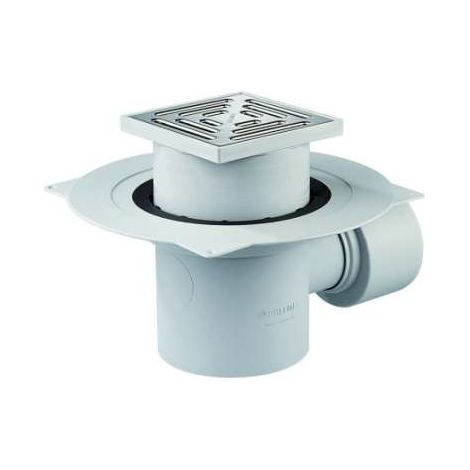 Dallmer Bodenablauf 57 KE, 150x150mm, DN 70/100, PP/Edelstahl, 571274 (1/2)
