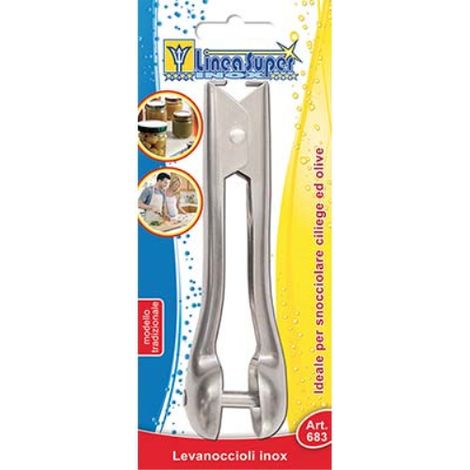 Snocciolatore super de luca acciaio inox (6 pezzi) Deluca