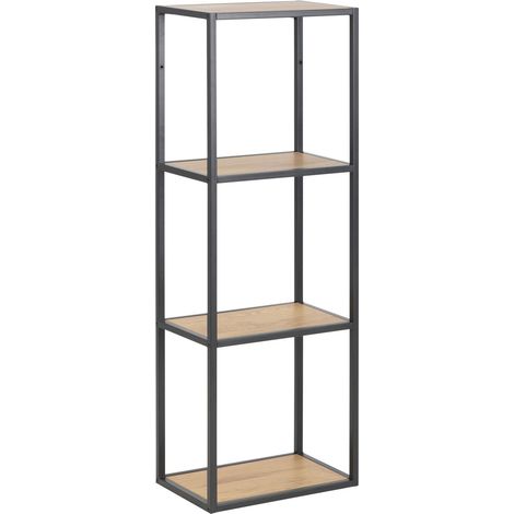 Etagère murale ajourée 4 niveaux design industriel SIREINE (1/4)