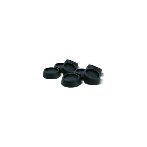 Patins anti-vibrations pour machine à laver, paquet de 1, noirs, 8 unités - Crezuo (1/4)