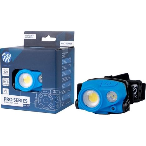 LAMPE FRONTALE RECHARGE RAPIDE PAR INDUCTION ET USB-C 400 LUMENS (1/5)