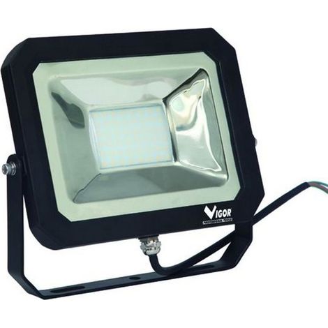 Proiettori Led Vigor Lumy Nero Luce Bianca 50W-3500 Lm