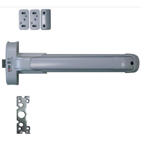 Serratura antipanico ISEO 1 punto laterale – Scrocco laterale per sicurezza rinforzata – Installazione su legno, alluminio, acciaio, PVC – Bianco – 942108444TA