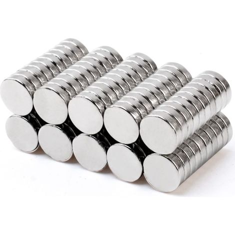 50 disques magnétiques néodymium puissants, 3x15 mm pour tableau blanc, aimants miniatures ronds en terre rare (1/5)