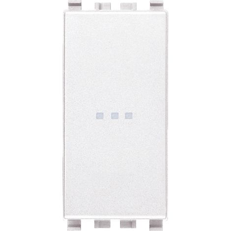 VIMAR - 20108.B Pulsante 1P NO 10A assiale bianco