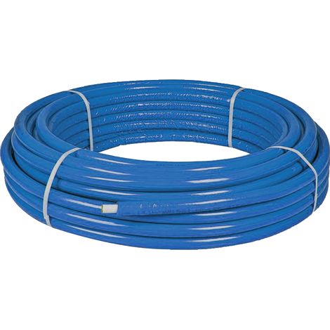 Tube Multicouche MULTIPEX isolé 10 mm - Ø26x3,0 Bleu - 50 mètres (1/2)