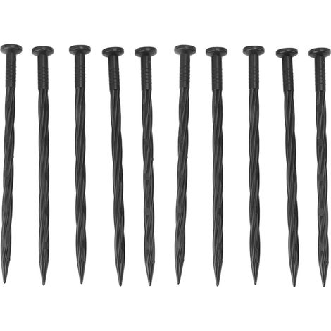 50pcs Piquets d'ancrage Bordure de Paysage pour Pavés Fixation Tente Gazon Extérieur Jardin (1/5)