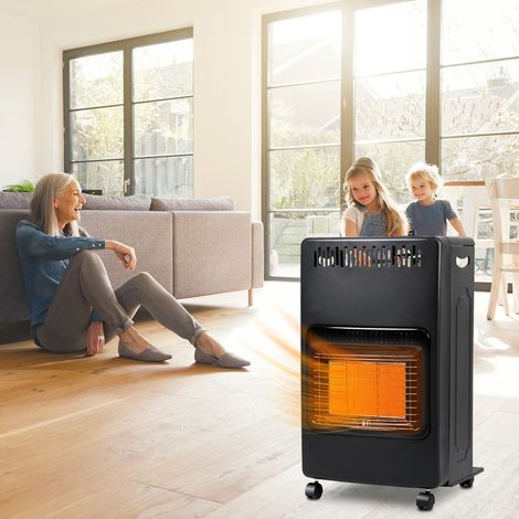 Jiubiaz Faltbare Gasheizung 4,2 kW mit ODS, Kippschutz und Flammensicherung (1/5)