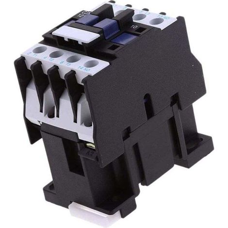 CJX2-1210 220V 25A 50/60HZ Coil Motor AC Contactor 3 Poles Normally Open (1/3)