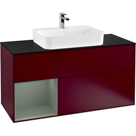 Villeroy & Boch F412GMHB Meuble sous-lavabo Finion F41 (1/2)