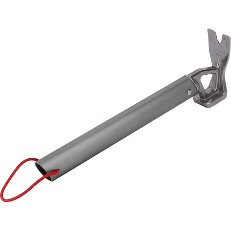 Marteau de camping multifonction en acier inoxydable pour l'extérieur, arrache-clou pour piquets de tente (1/5)