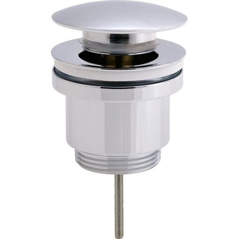 Kibath Válvula clic clac LAVABO BIDET acabado CROMO brillo fabricado en latón
