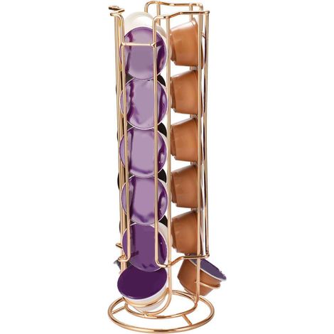 Support de rangement pour capsules de café, étagère et porte-capsules, pour 18 capsules. (1/5)