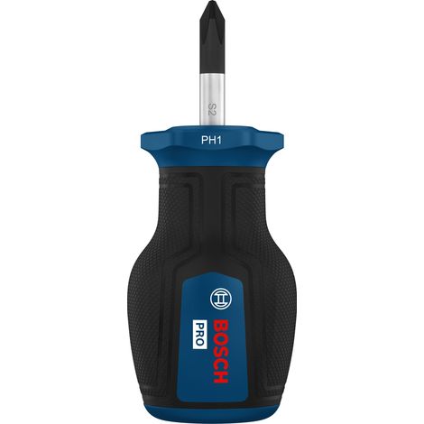 Bosch PRO Hand Tool - Screwdriver PRO Stubby Screwdriver PH1 x 25 mm 1600A039TF (1/5)