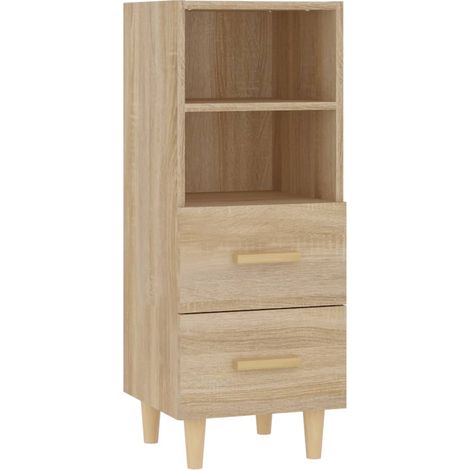 Maison Exclusive - Aparador madera contrachapada color roble Sono