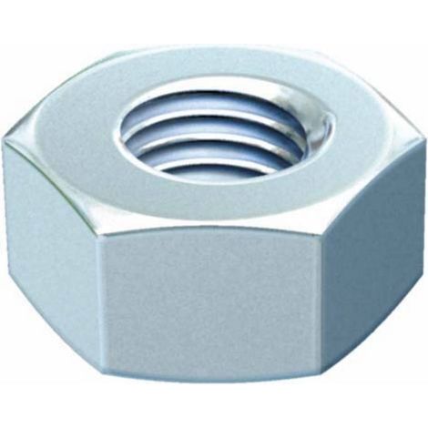 100x Ecrou hexagonal type HN M8 G Acier, St galvanisé, EN ISO 19598 / EN ISO 4042 (3400085) (1/2)