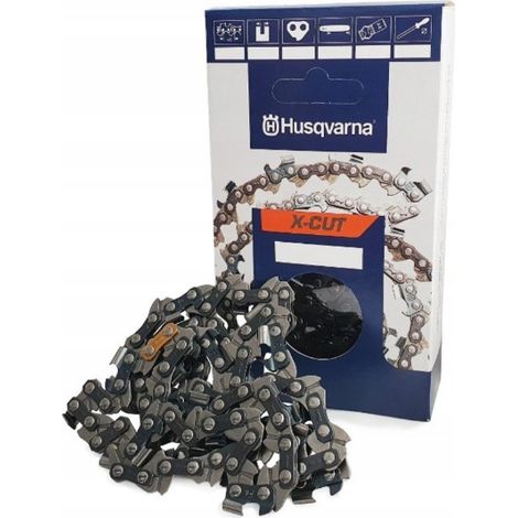 Chaîne de tronçonneuse Husqvarna X-CUT C33, 1,3 mm, .325", gouge carrée, 56 maillons (1/2)