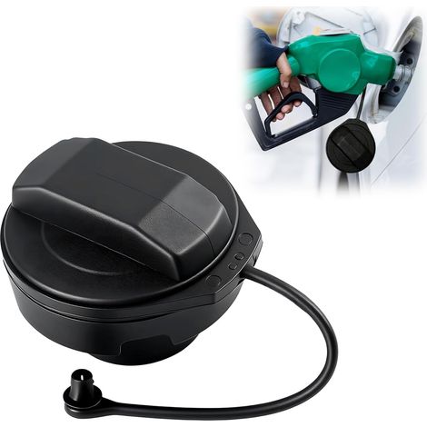 Fuel Tank Cover, Fuel Tank Cap for Car  1J0201550A, 1H0201553B Heavy Duty Plastic Tank Accessory Compatible with A1 A2 A3 A4 A6
