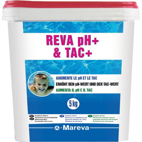 MAREVA Reva-Plus Regulador de pH y TAC de doble acción - 5kg
