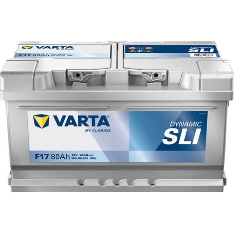 Bater铆a 12V 80Ah 740A F17 VARTA Dynamic SLI VARTA 580406074 (1/5)