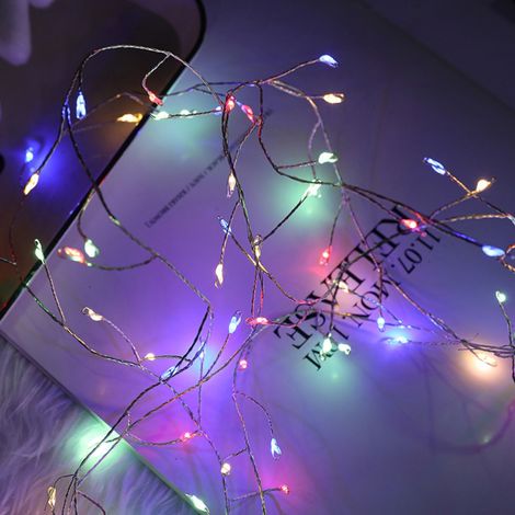 Luces De Árbol De Navidad Led Con Cambio De Color - Función De Temporizador - 6 H Encendidas 18 H Apagadas - 24 H Ciclo - 1 Unidad (1/3)