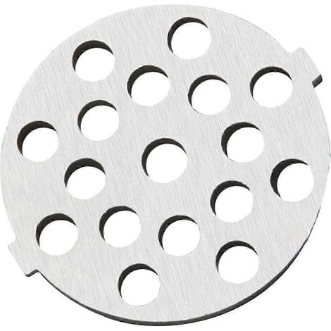Lame à viande en acier inoxydable, lame de hachage, disques à viande, plaque à trous pour la viande-7mm (1/5)