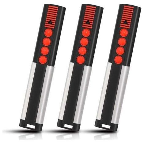 Télécommande Portail Garage 868 MHz 3 Pièces 4 Canaux Compatible TX03-868-4 (1/4)