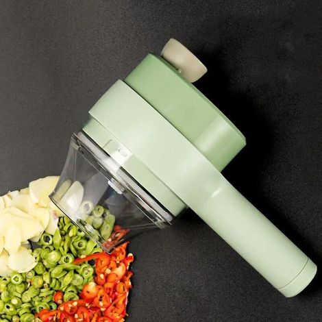 Robot culinaire portatif sans fil électrique hachoir cuisine outil rinçable (1/4)