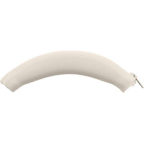 Housse de bandeau en silicone pour casque Sony WH-H910N - Confortable et élégante - Couleur : Blanc crème (1/5)