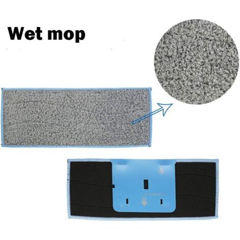 Panni per pulizia risciacquabili, Sostituti per moppa microfibra, Panni umidi e asciutti, Accessori aspirapolvere robotico (1/4)