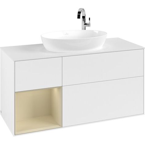 Villeroy & Boch F941HJMT Meuble sous lavabo Finion F94 (1/3)