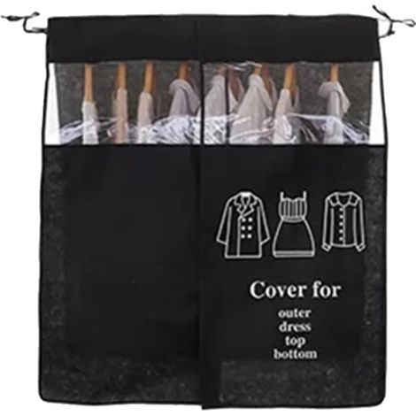 à vêtements INOOMP en tissu non tissé noir housse de (1/5)
