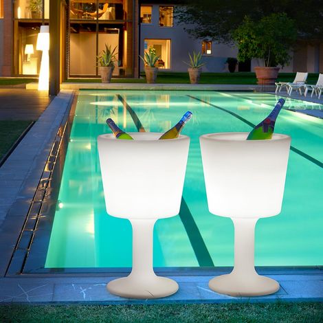 Cubeta cubitera contenedora de botellas luminosa Slide Light Drink Rgb (1/5)