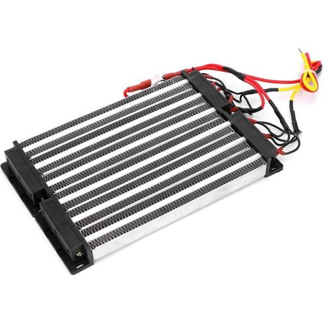 Chauffage à air en céramique PTC, élément chauffant à air en céramique 3000W AC 220V Chauffage de sécurité thermostatique isolé électrique Thermistance PTC haute puissance pour climatiseur (1/4)