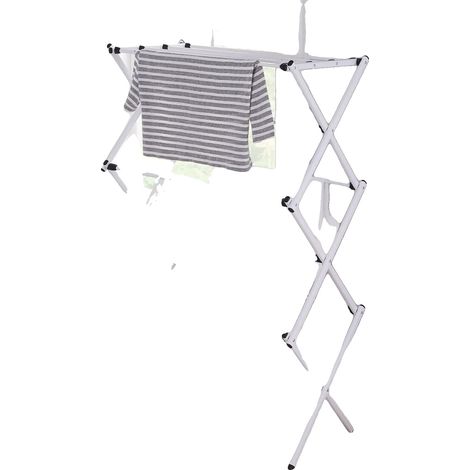 Secadora de ropa, material PP, dimensiones 102 x 62 x 32,5 cm, peso 1830 g, uso interior y exterior, diseño de 3 niveles. (1/5)