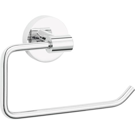 tesa Exxcellent Dérouleur Papier Toilette Chromé - Sans percer (1/5)