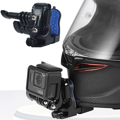 Support Casque de Moto Menton pour 13 12 11 10 9/ Action 5 4 3/ 360/ 2/ Ultra, Casque Fixation Accessoires pour , , Camera (1/5)