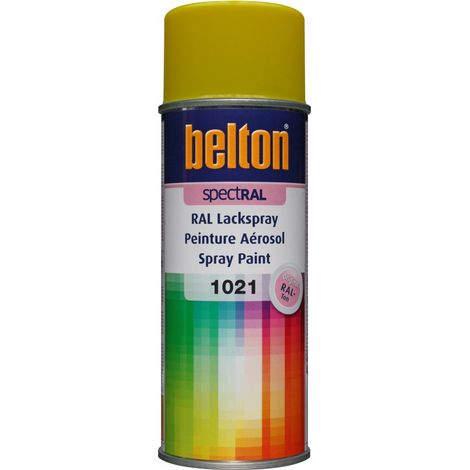 belton SpectRAL Lackspray 400 ml rapsgelb Sprühlack Buntlack Spraylack (1/2)