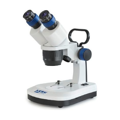 Kern - Microscope stéréo binocular WF 10× Ø 20.0 mm zoom 2x / 4x angle 45° LED - OSE 421 (1/2)