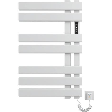 Esip – Sèche-serviette électrique 450x720mm – Chauffage en fibre de carbone – Température réglable 30-70℃ – Économie d'énergie IPX4 (1/5)
