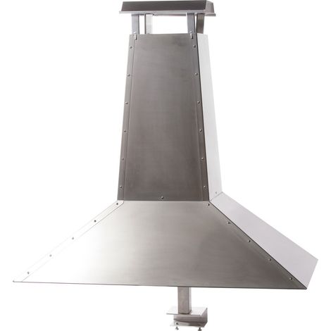 Edelstahlhaube