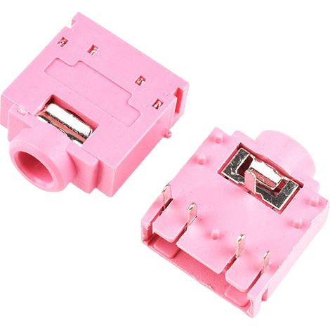 Carte mère audio 5 broches PJ-307, prise casque double canal 3,5 mm, connecteur 5 broches PJ-3707, connecteur métallique PJ-307 rose à 5 pattes (2 broches)
