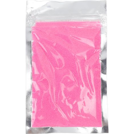 Sable coloré 50g, sable magique imperméable, jouet artisanal pour enfants 14-18 ans, rose, neige fondante (1/5)