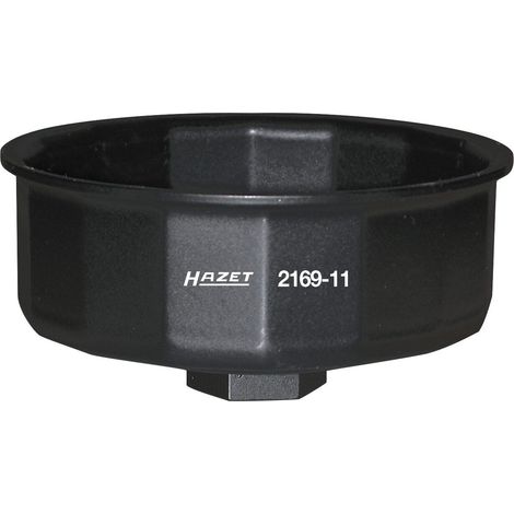 Clé pour filtres à huile 2169-11 ∙ Carré creux 12,5 mm (1/2 pouce) ∙ Profil à 14 pans extérieurs HAZET (1/3)