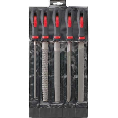 FORMAT Werkstattfeilen-Set 200mm H2 5-teilig (1/2)