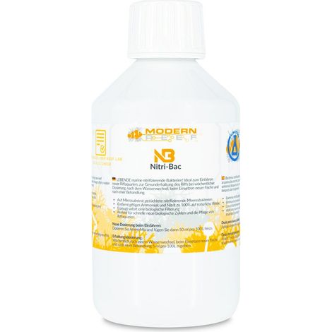 Modern Reef Nitri-Bac 250 ml - Starterbakterien für Meerwasseraquarien