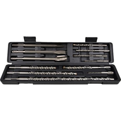 Ensemble de 12 forets et burins SDS Plus (10) (1/5)