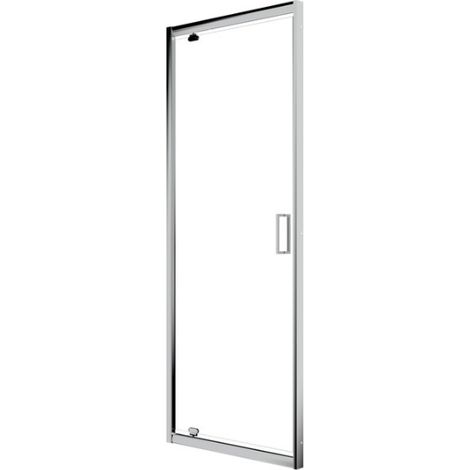 Porta Doccia 75 cm Apertura a Battente H190 Cristallo Trasparente