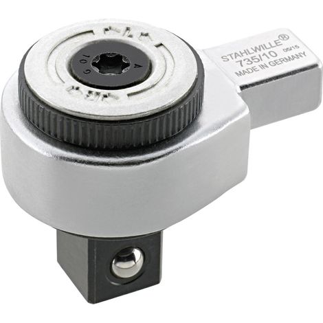 Stahlwille Einsteckumschaltknarre 735/10 1/2″ 9 x 12 mm - 58250010