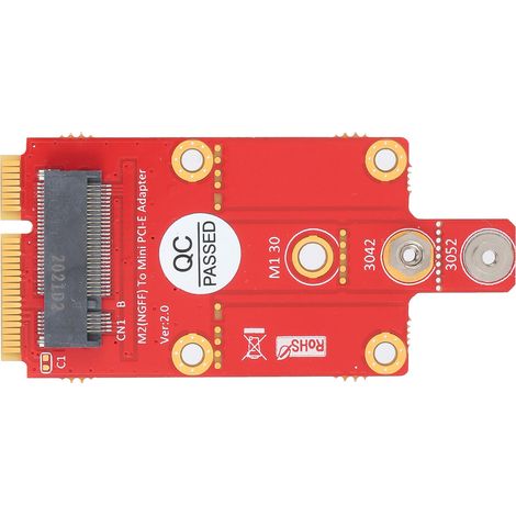 Adaptateur convertisseur M.2 Key B vers Mini PCIe pour PC portable et ordinateur de bureau (1/5)